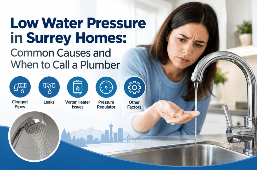 Low Water Pressure in Surrey Kitchens