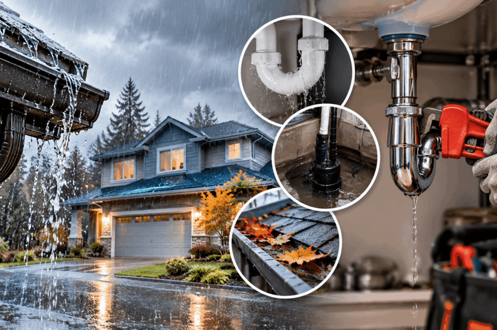 Rainy Home Protection and Plumbing Repairs